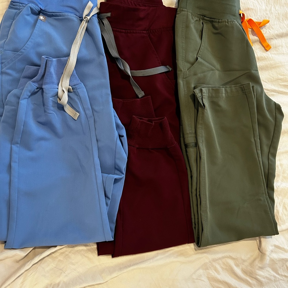 Figs Zamora scrub bottoms-assorted colors
